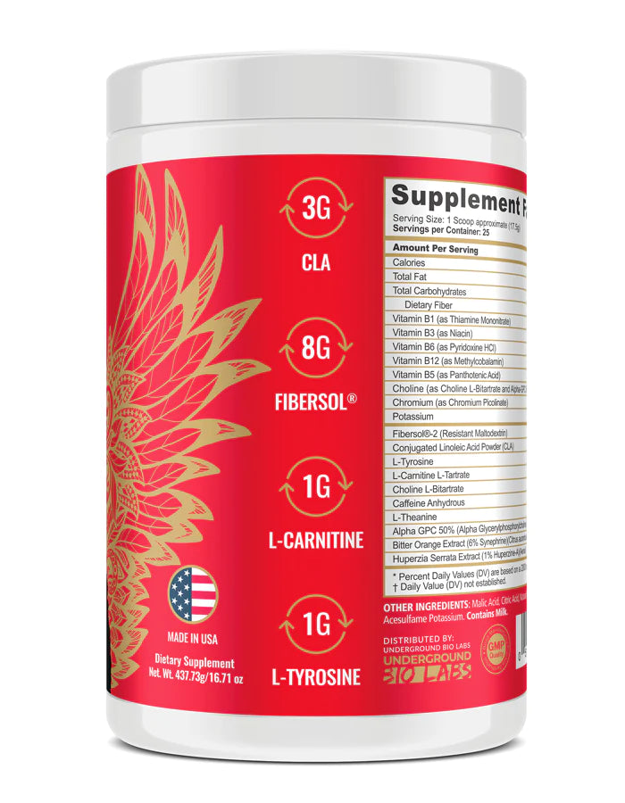 Elevate Supplements BURN Thermogenic Fat Burner - 150 Capsules, Supports Energy, Focus, Metabolism