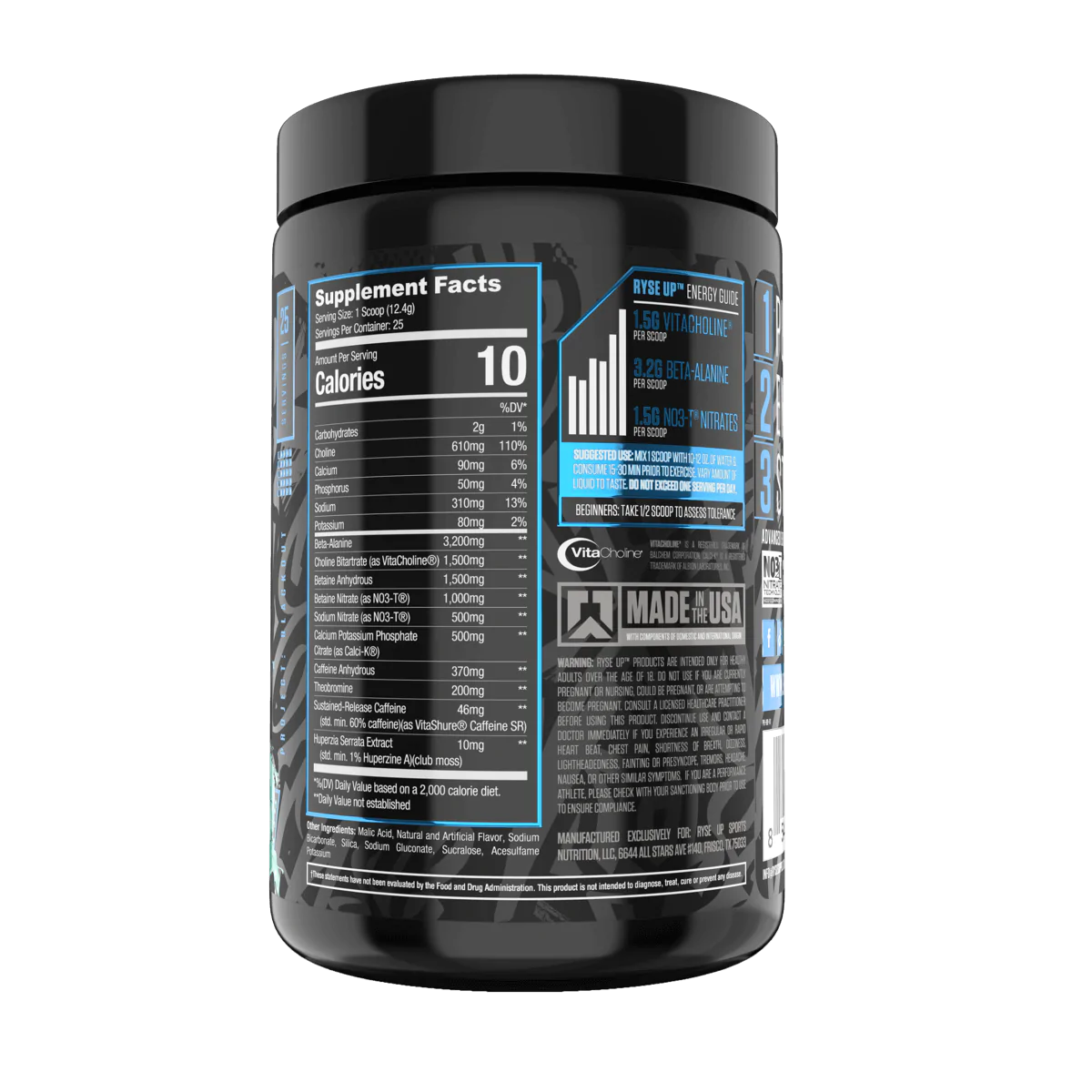 Ryse Project Blackout PreWorkout Mr. Nutrition